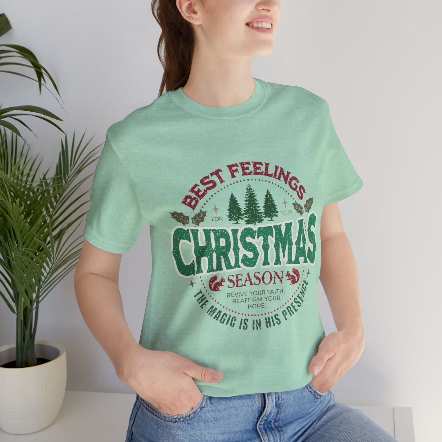 Christmas Season Jersey Short Sleeve Tee
