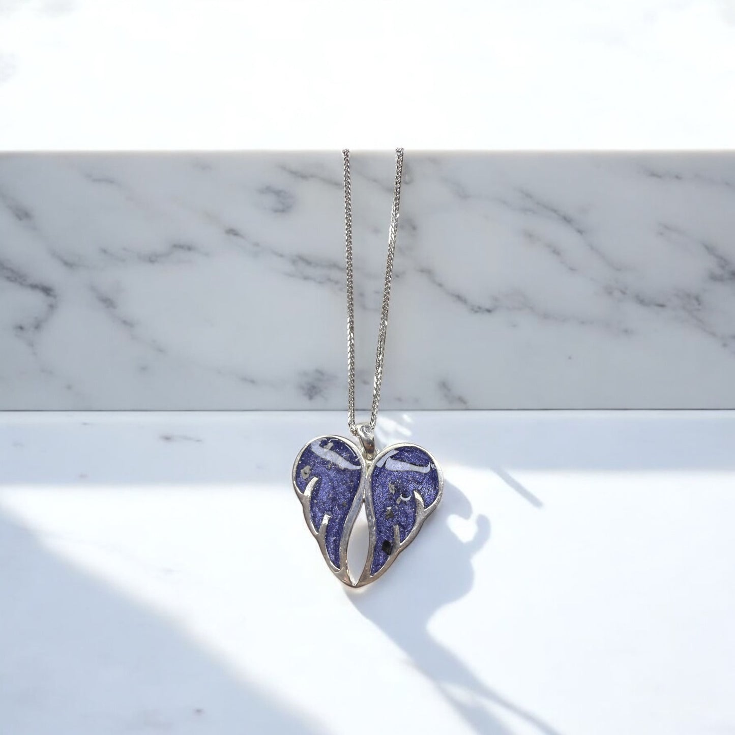 Angel Wings Sterling Silver Necklace