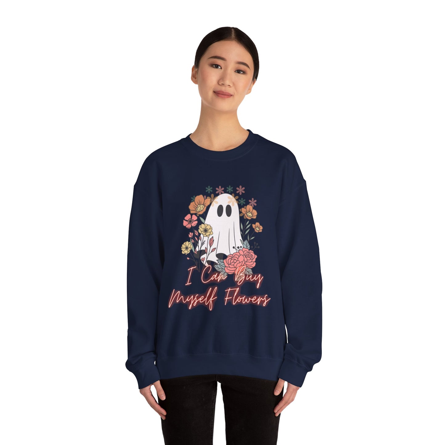 I can Buy myself Flowers Crewneck Sweatshirt