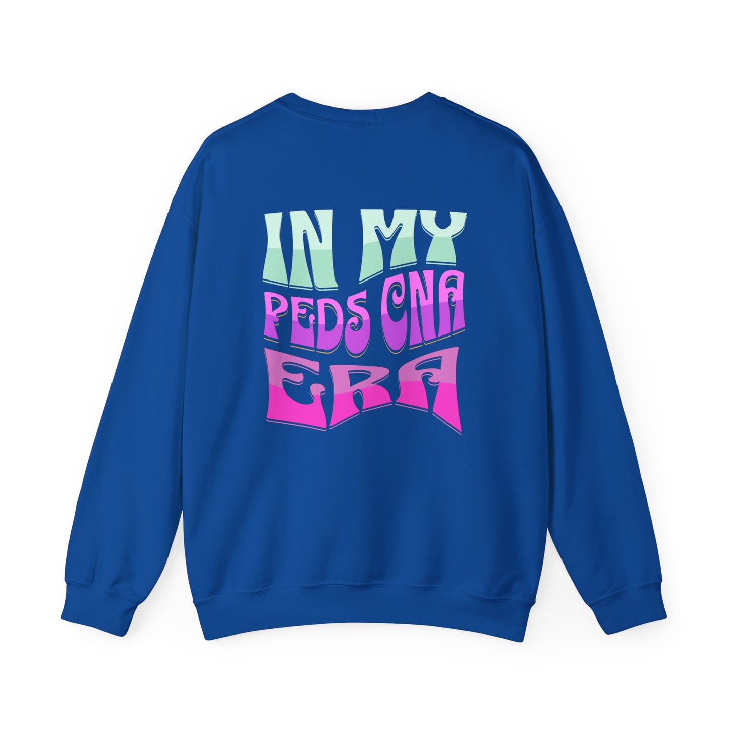 Crewneck Sweatshirt, In My Peds CNA Era, Certified Nursing assistant, Nurse Gift, Medical Sweatshirt, Healthcare Top, Nursing School Gift, CNA