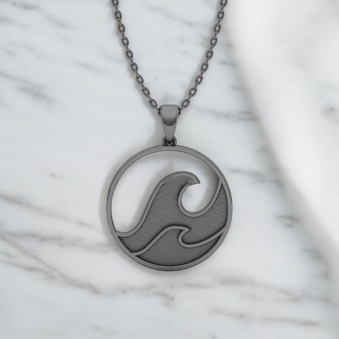 Wave Sterling Silver Necklace