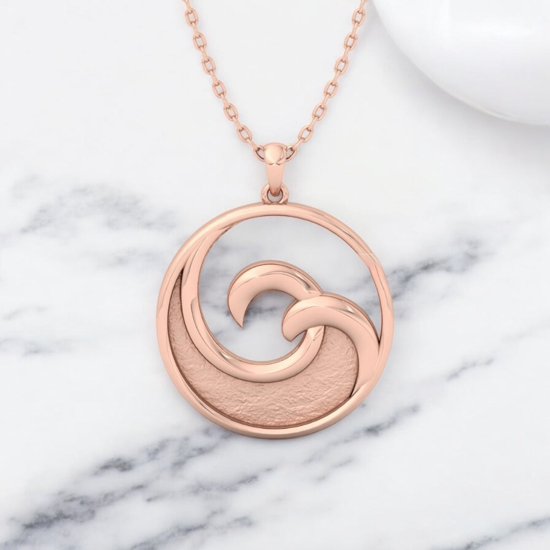 Wave Sterling Silver Necklace