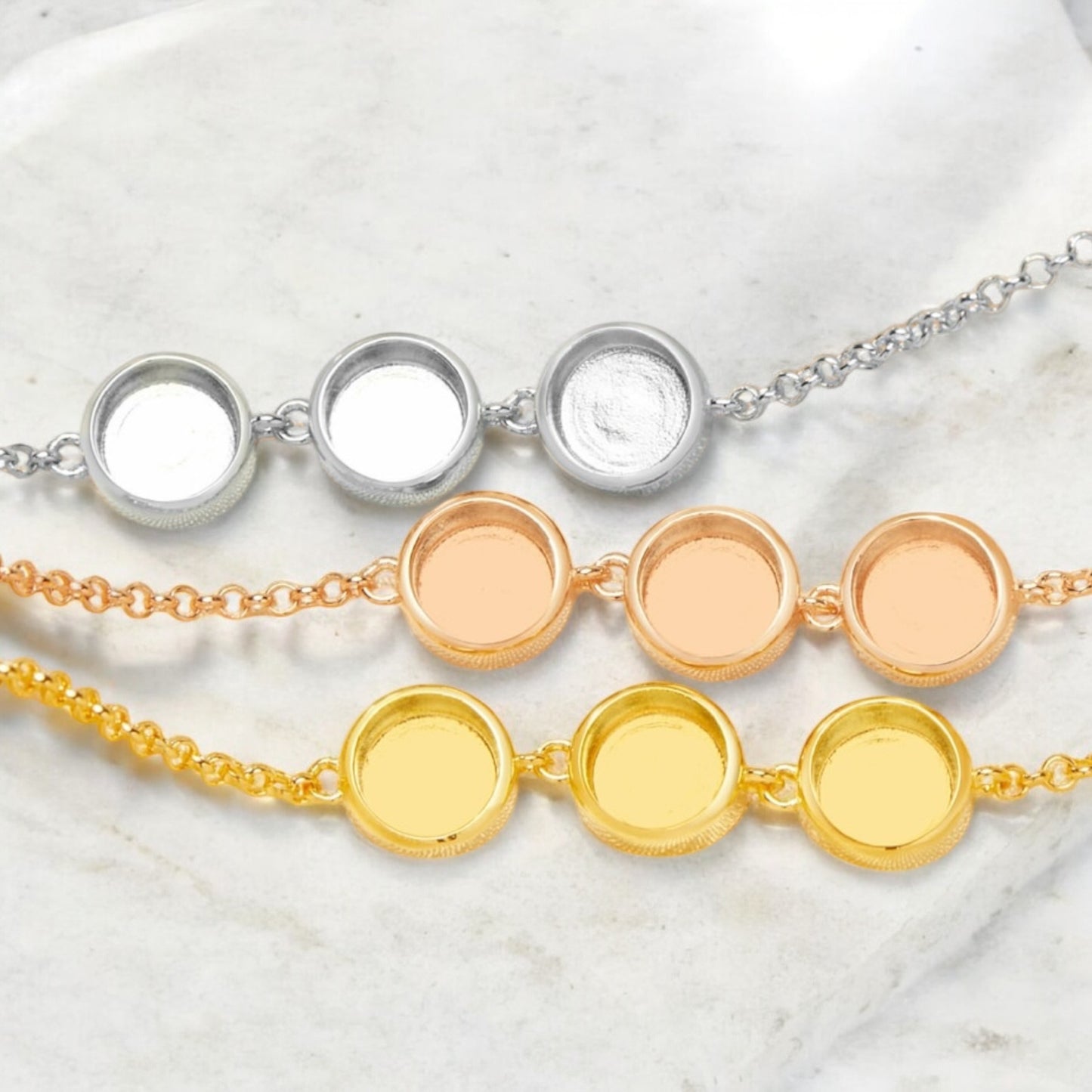 Deena Sterling Silver Bracelet