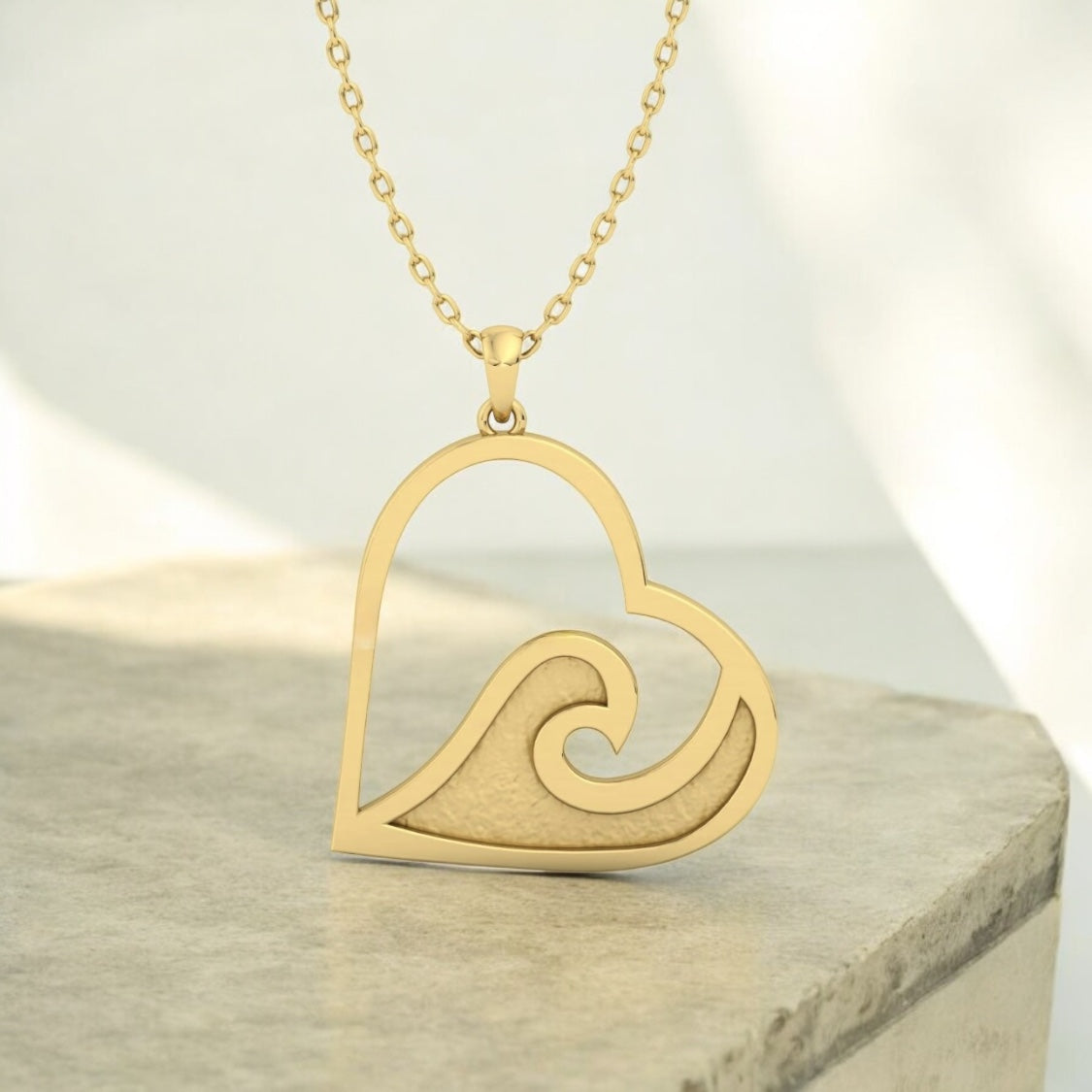 Wave Sterling Silver Necklace