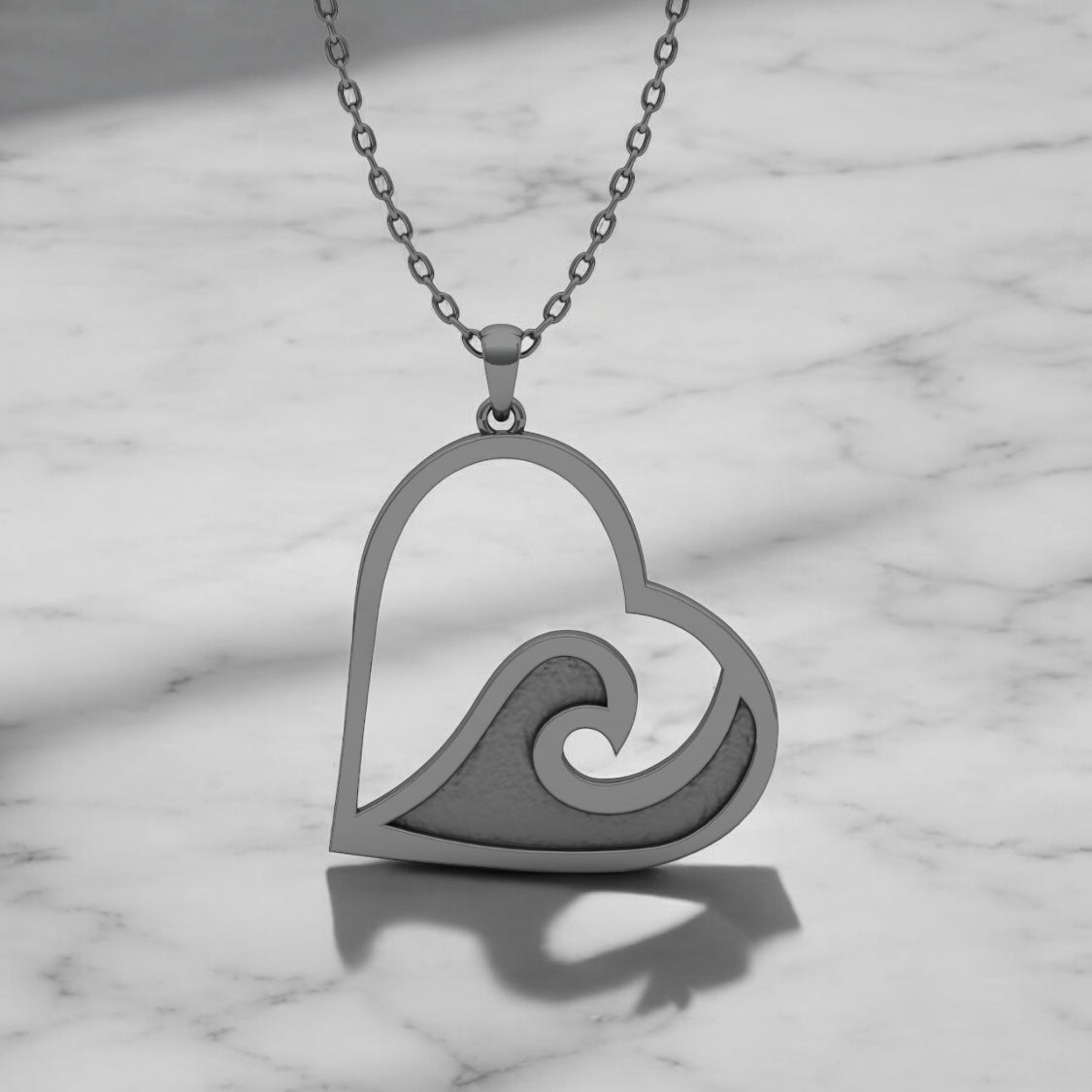 Wave Sterling Silver Necklace
