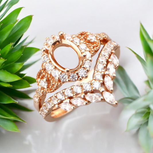 Ophelia Double Band Sterling Silver Ring