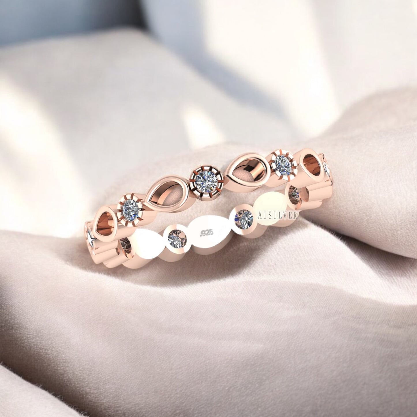 Bellarosa Sterling Silver Ring