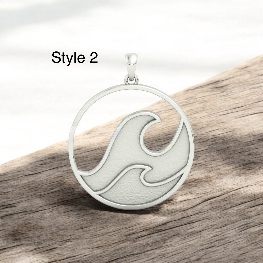 Wave Sterling Silver Necklace