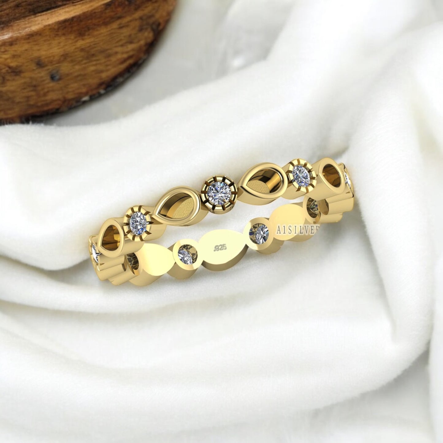 Bellarosa Sterling Silver Ring