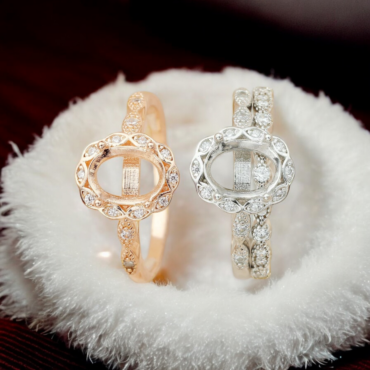 Ohana+ Antique Band Sterling Silver Ring