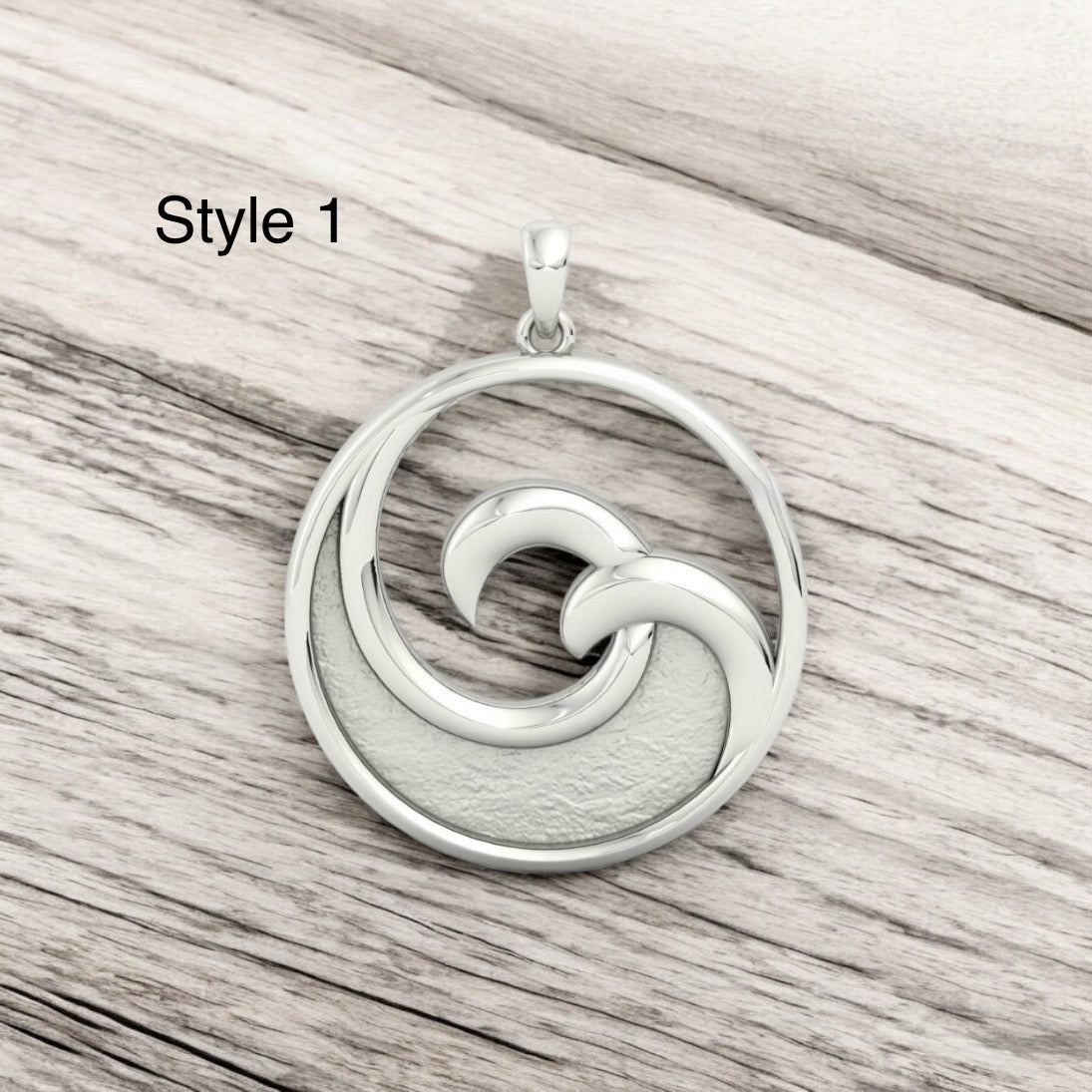 Wave Sterling Silver Necklace