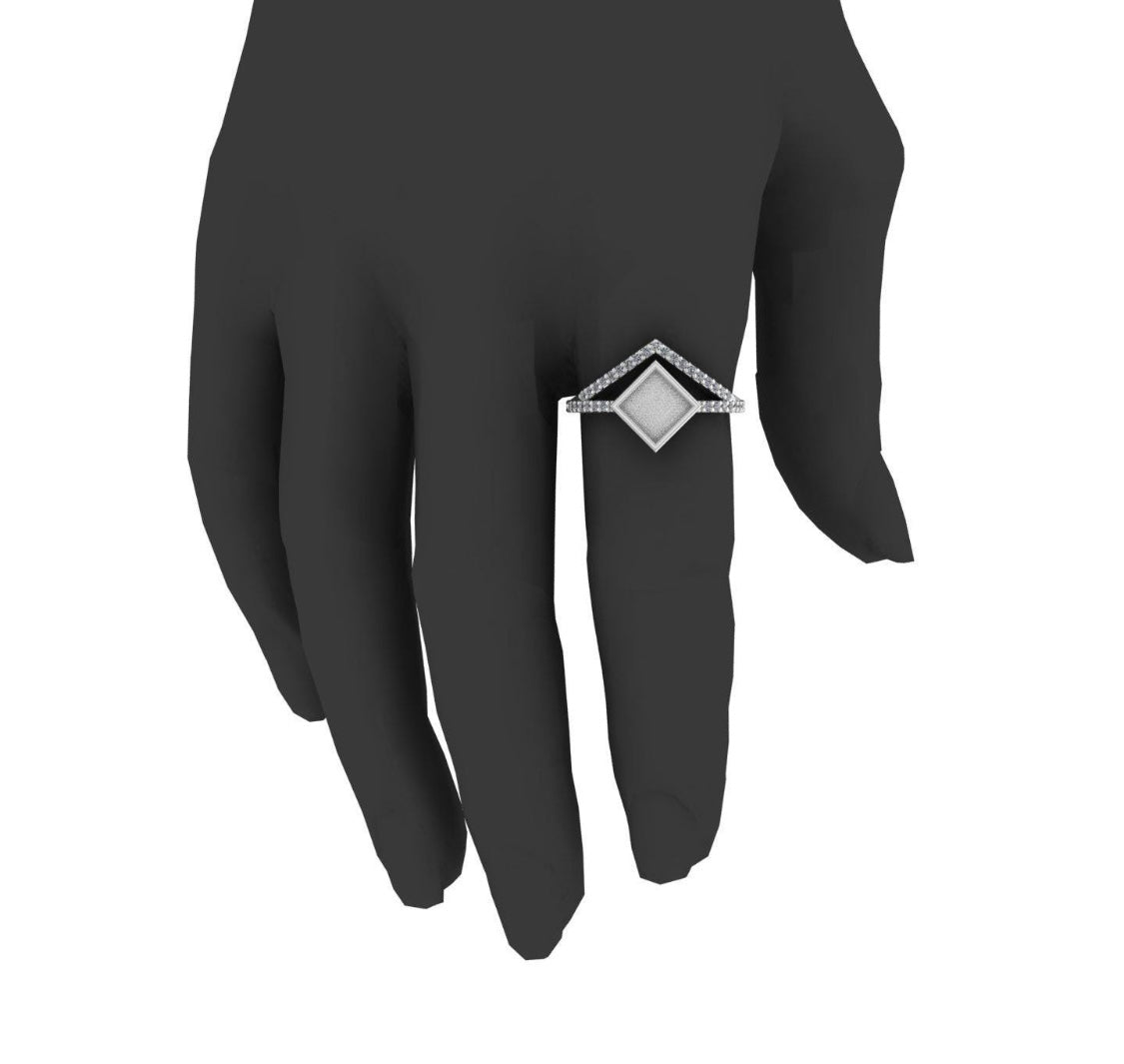 Diya Sterling Silver Ring