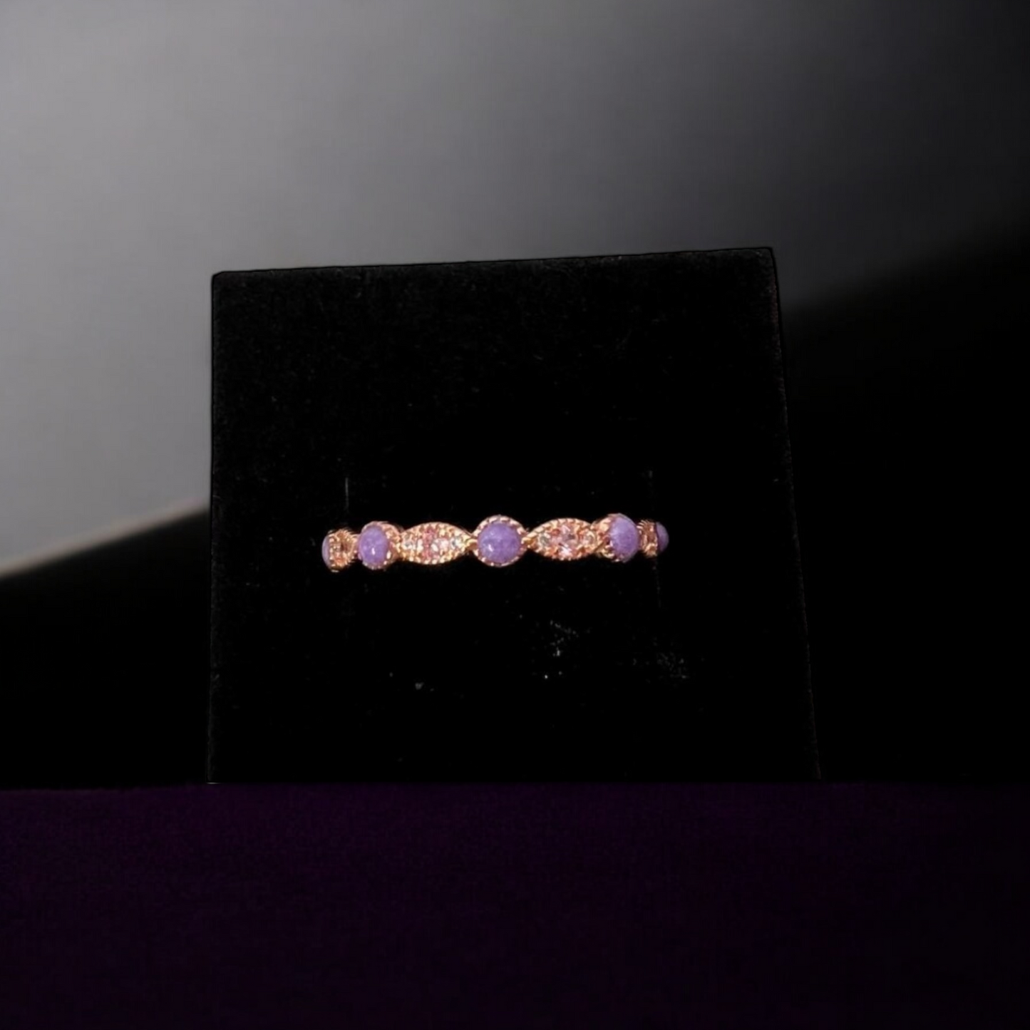 Bella Sterling Silver Ring 1/2 Band