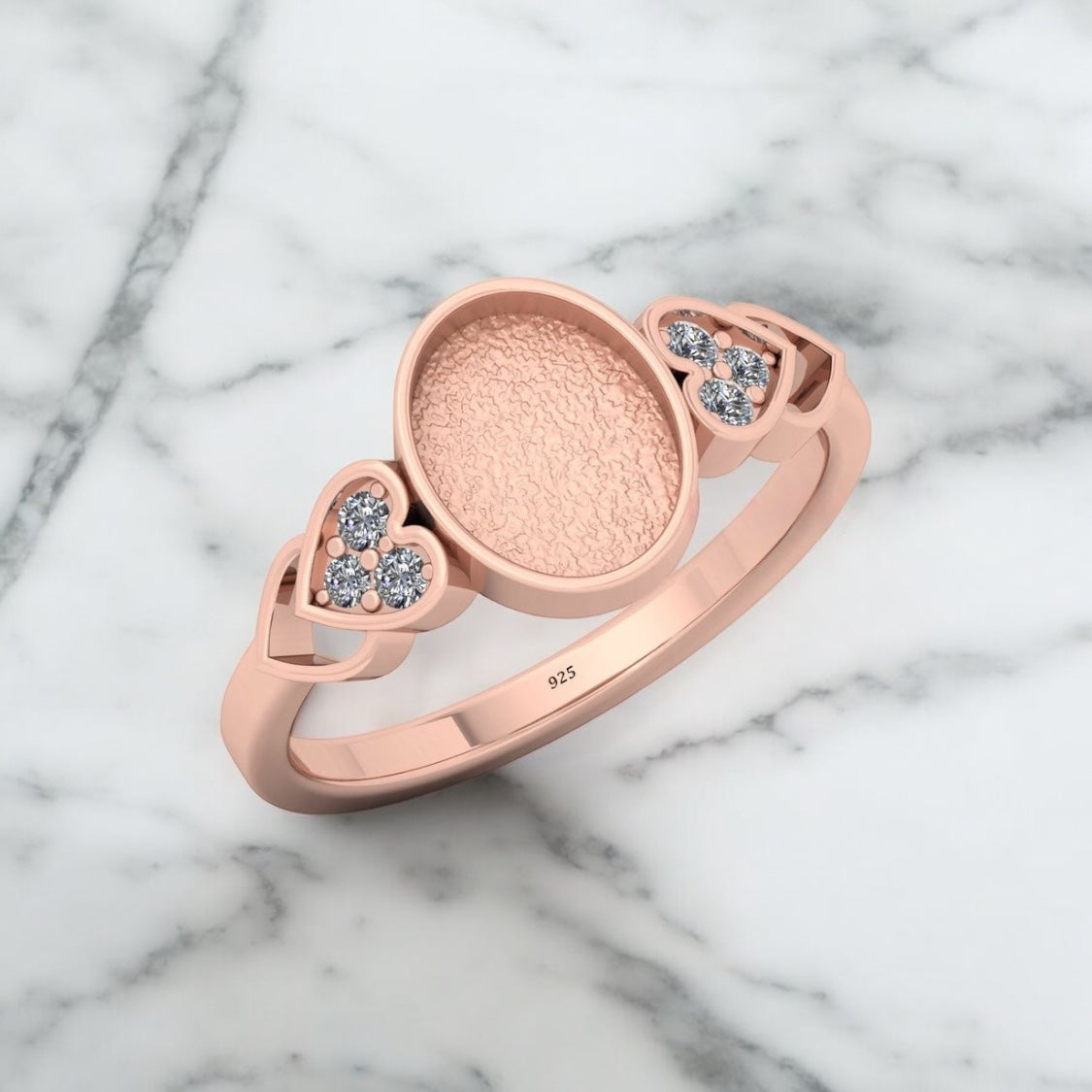 Olive Sterling Silver Ring