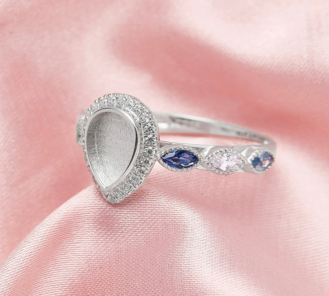 Arya Sterling Silver Ring