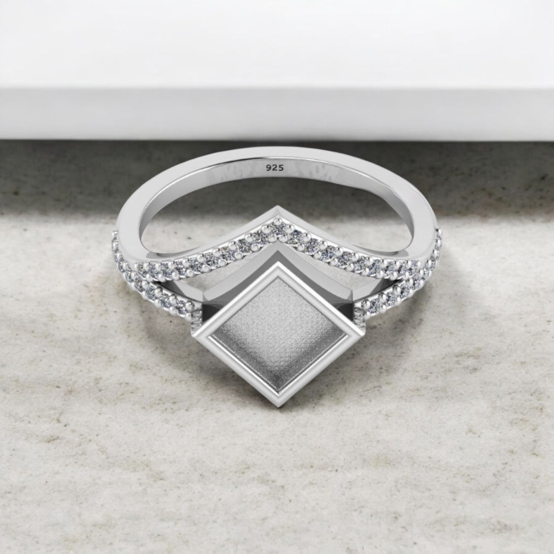 Diya Sterling Silver Ring