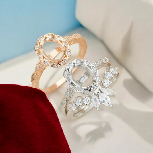 Ohana+ Crown Band Sterling Silver Ring