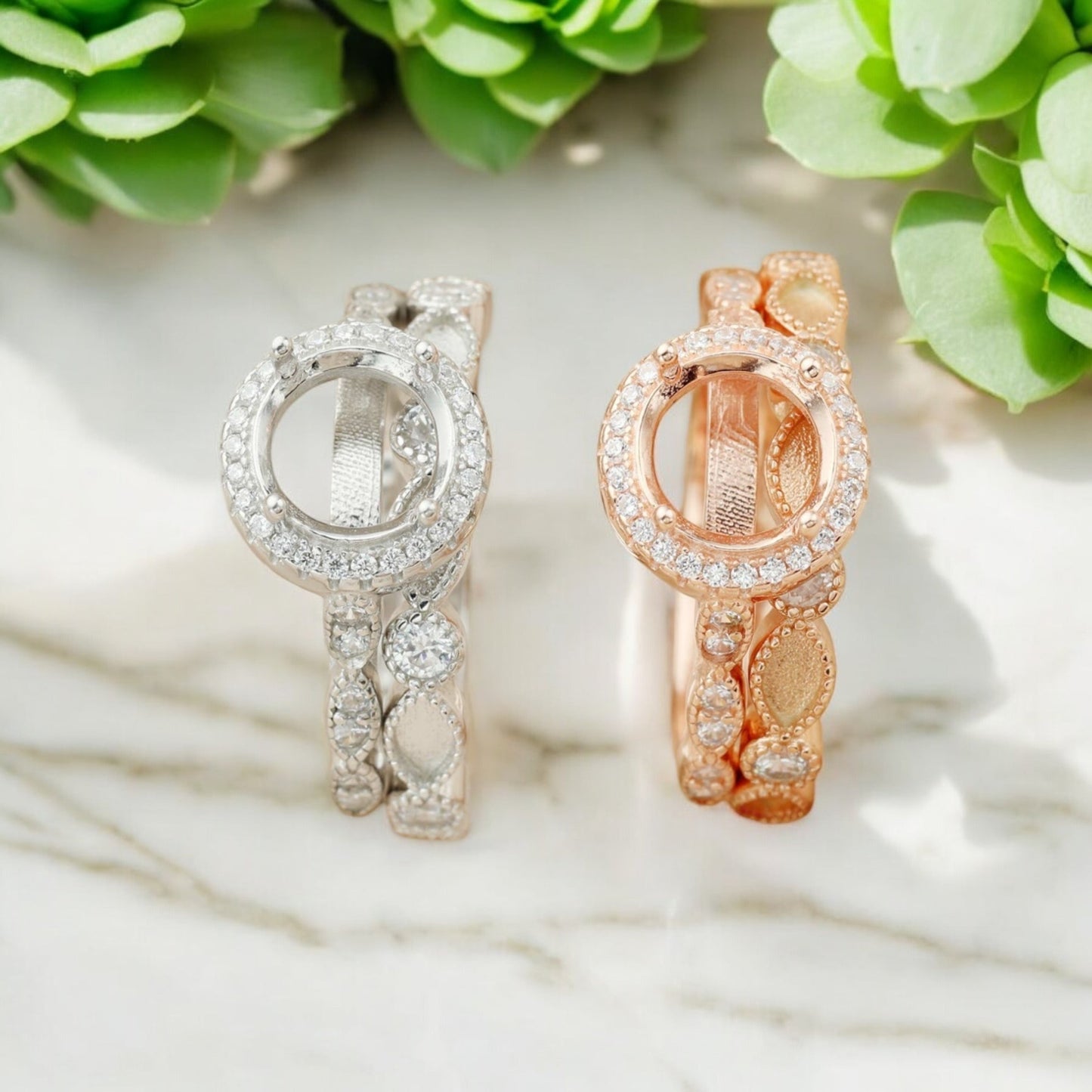 Corina + Bella Ring