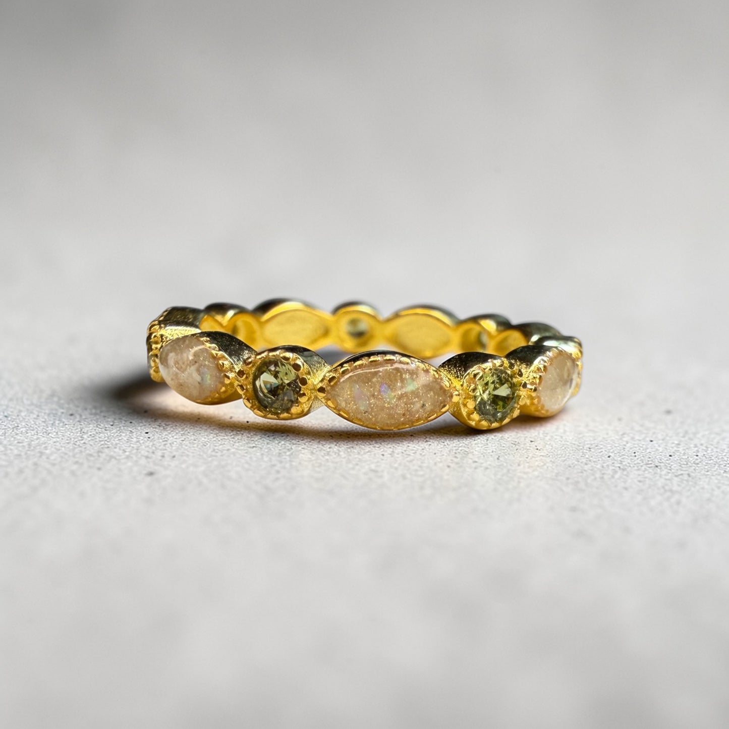 Bella Ring Full Birthstone Band