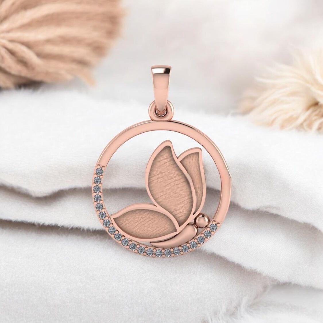 Butterfly Sterling Silver Necklace