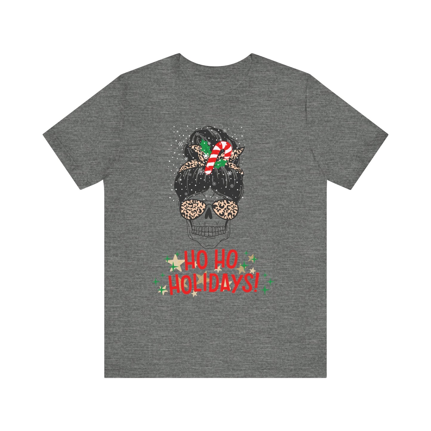 Ho Ho Holidays Jersey Short Sleeve Tee