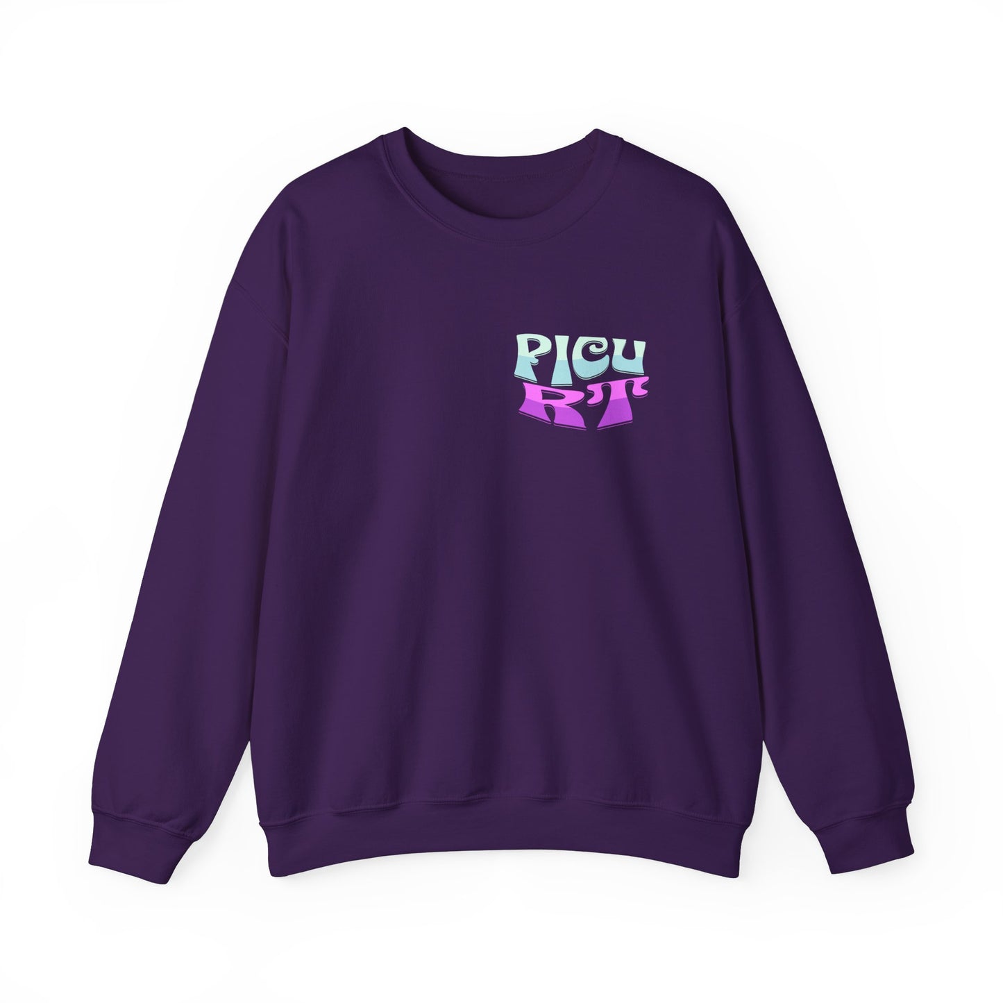PICU Respiratory Therapist Sweatshirt, Medical Professional Crewneck Jumper, Healthcare Worker Pullover, Hospital Staff Gift, Critical Care