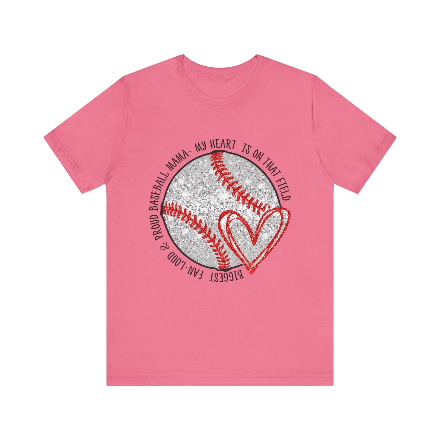 Baseball Heart Short Sleeve