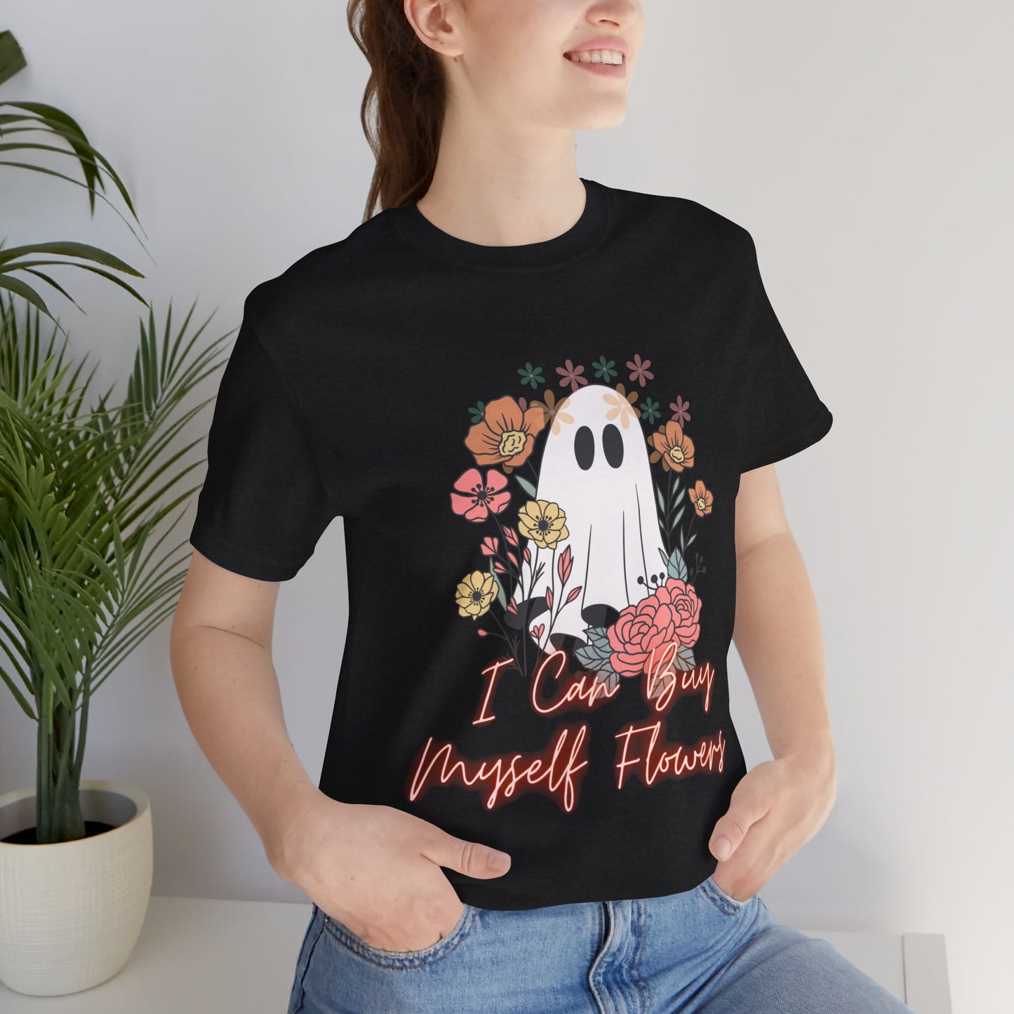 I Can Buy Myself Flowers Jersey Short Sleeve Tee