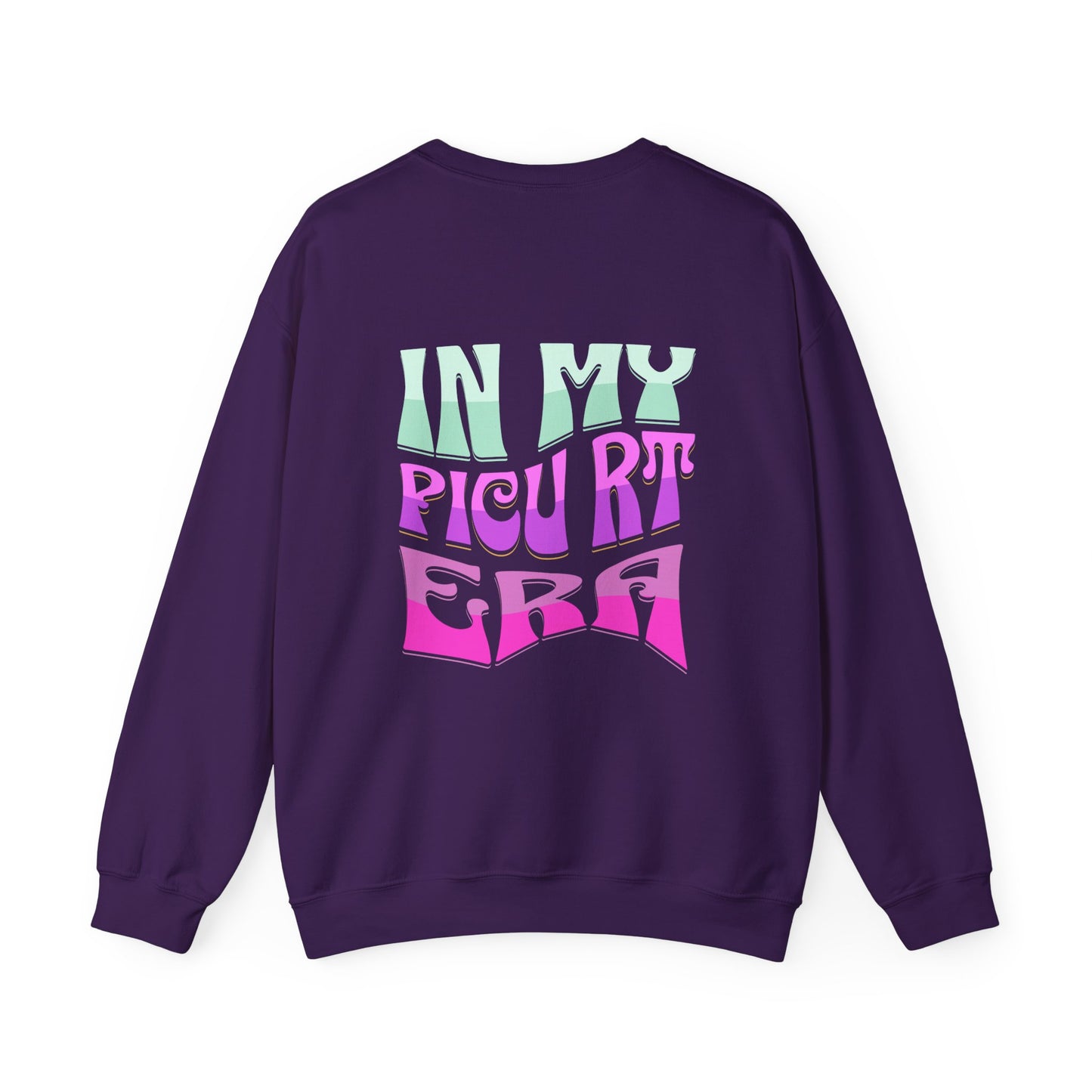 PICU Respiratory Therapist Sweatshirt, Medical Professional Crewneck Jumper, Healthcare Worker Pullover, Hospital Staff Gift, Critical Care