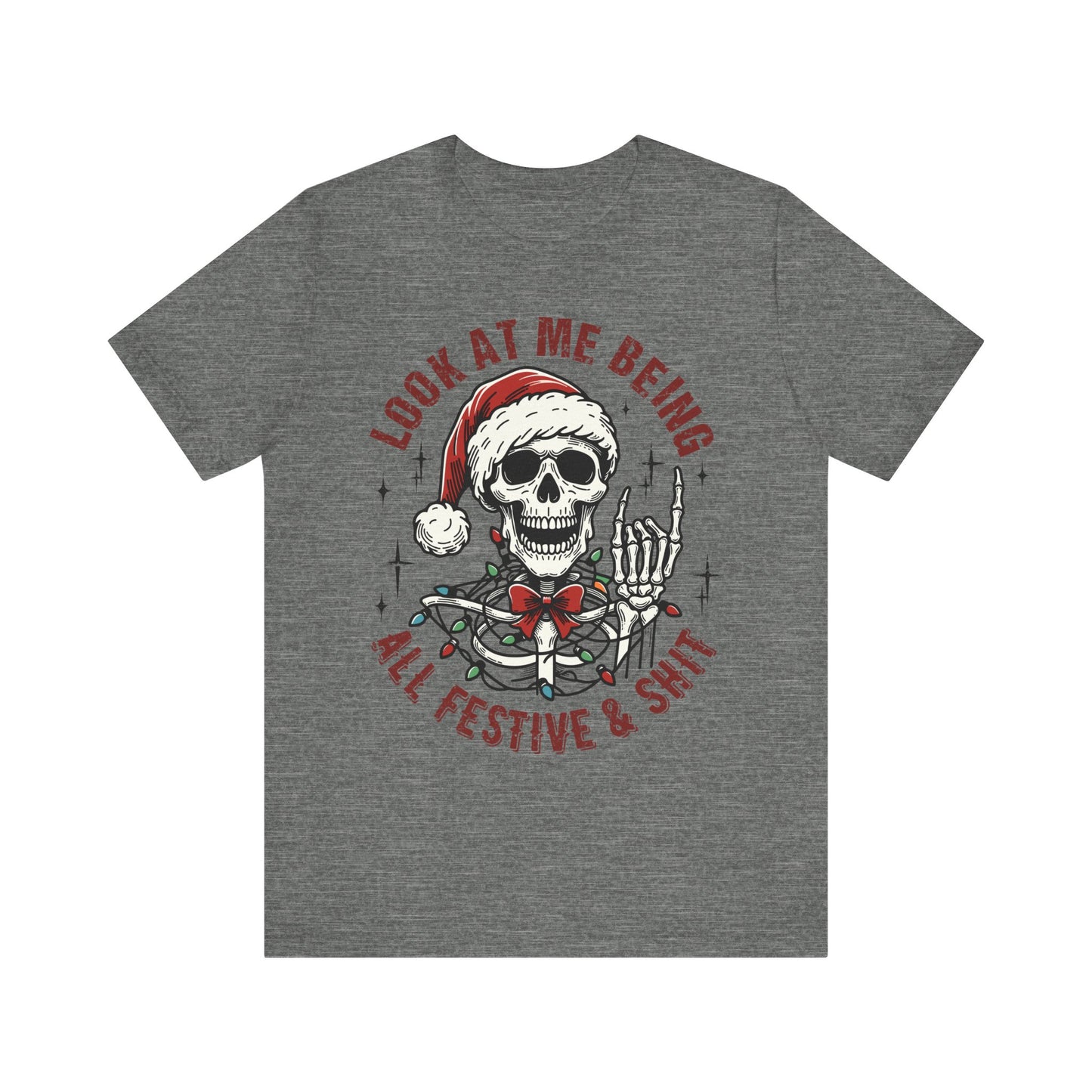 Festive Jersey Short Sleeve Tee