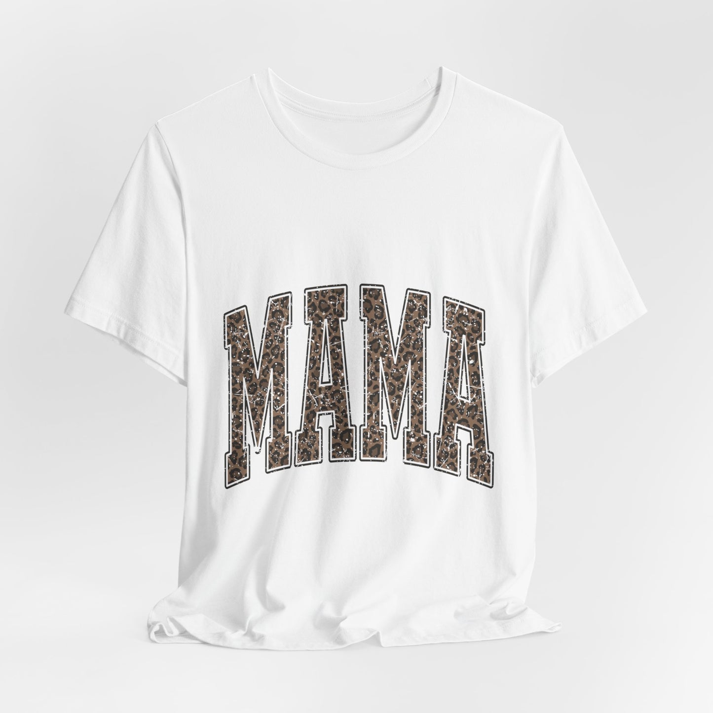 Leopard Mama Jersey Short Sleeve Tee