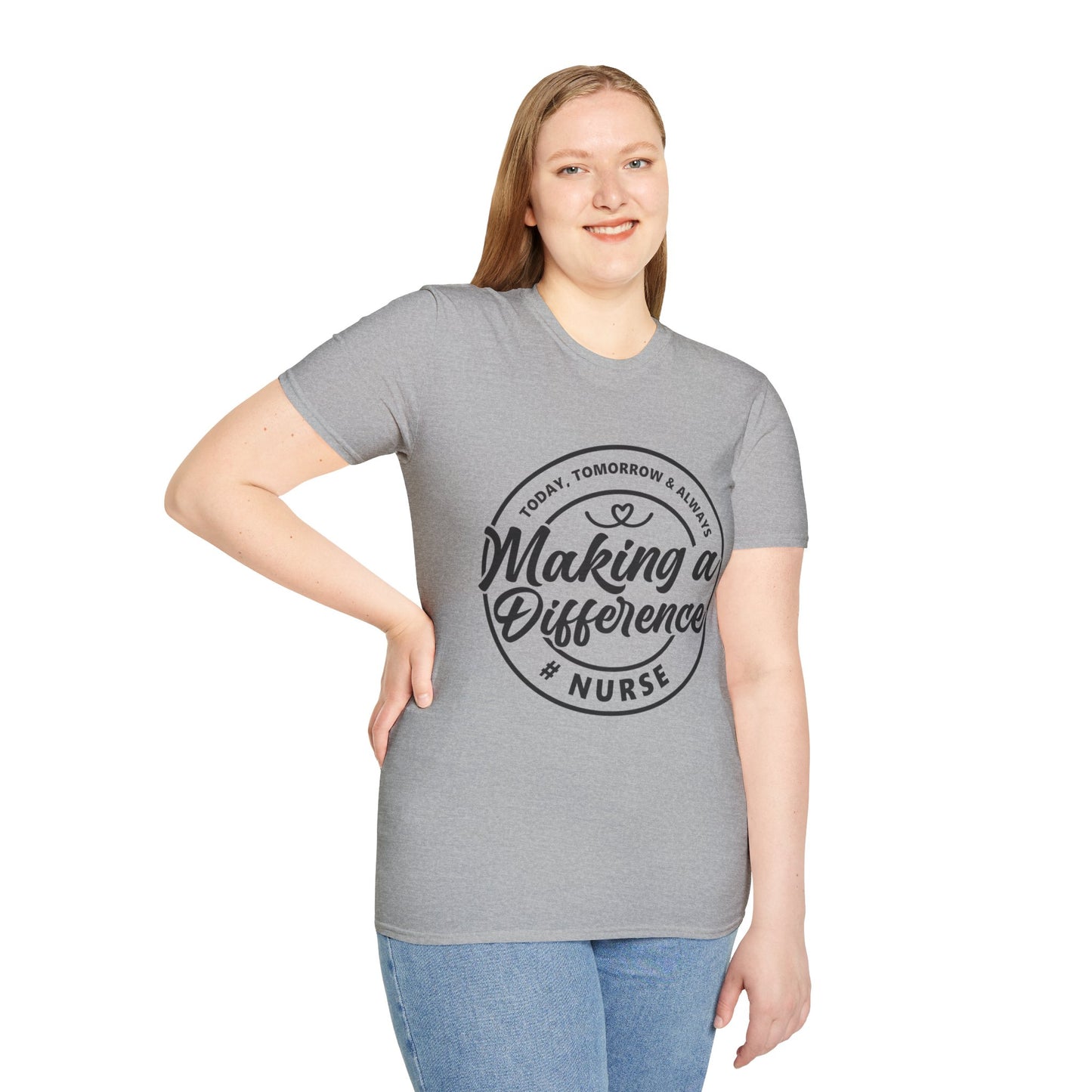 Nurse Making a Difference Softstyle T-Shirt