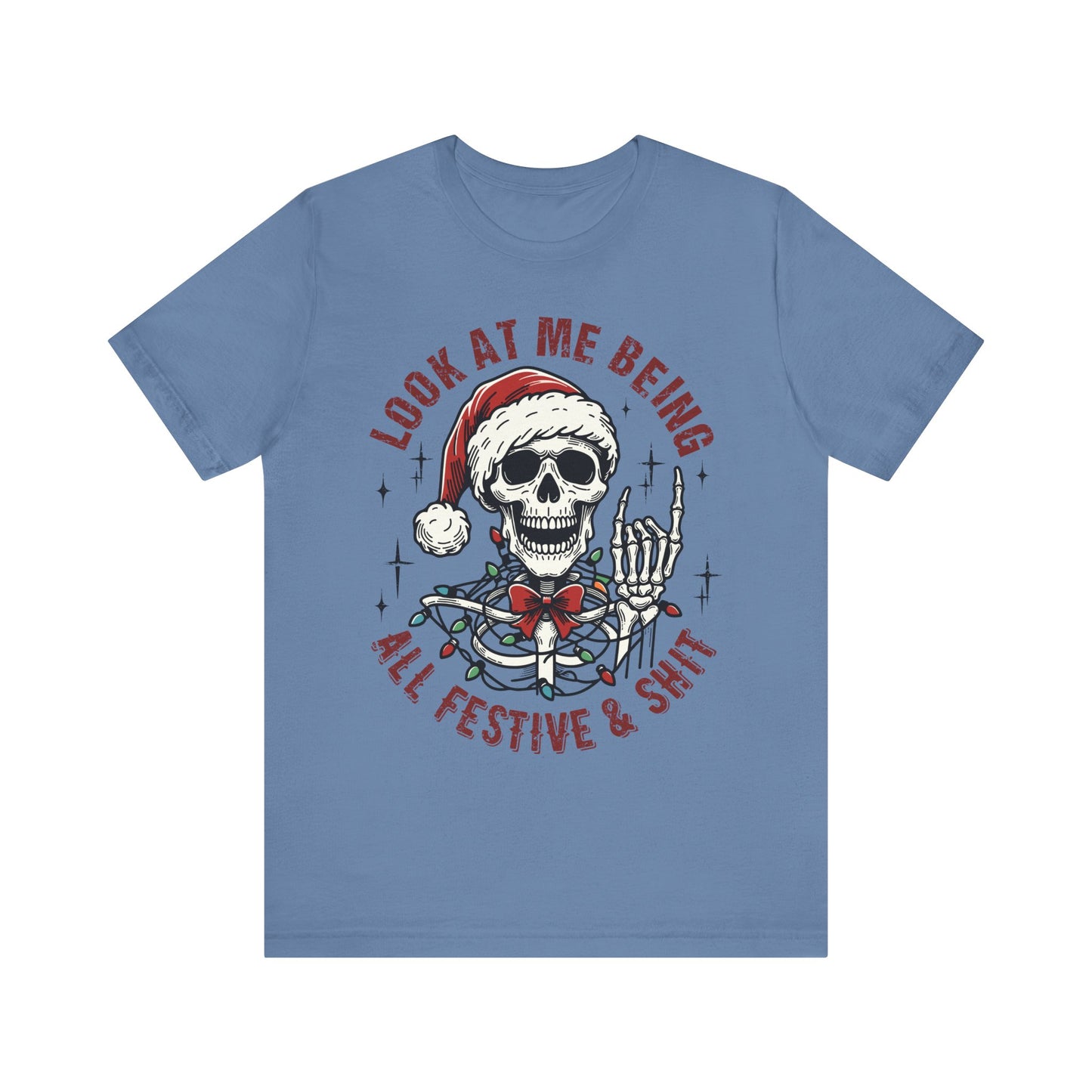 Festive Jersey Short Sleeve Tee