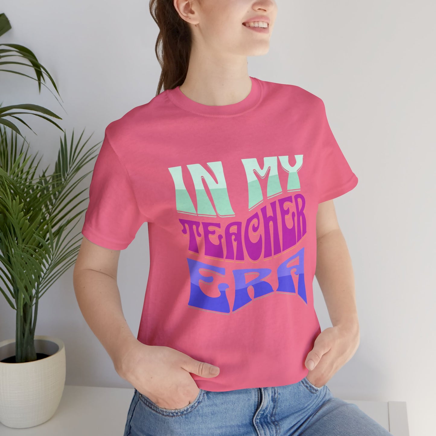 In my teacher ERA Jersey Short Sleeve Tee