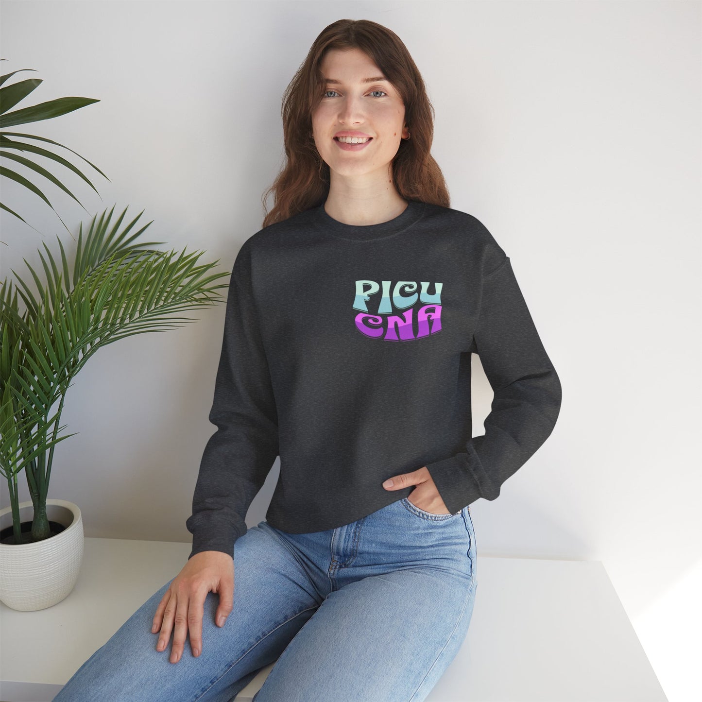 PICU CNA Era Sweatshirt - Certified Nurse Assistant Cozy Jumper, Medical Staff Gift, Hospital Apparel, Healthcare Worker Clothing, Nurse