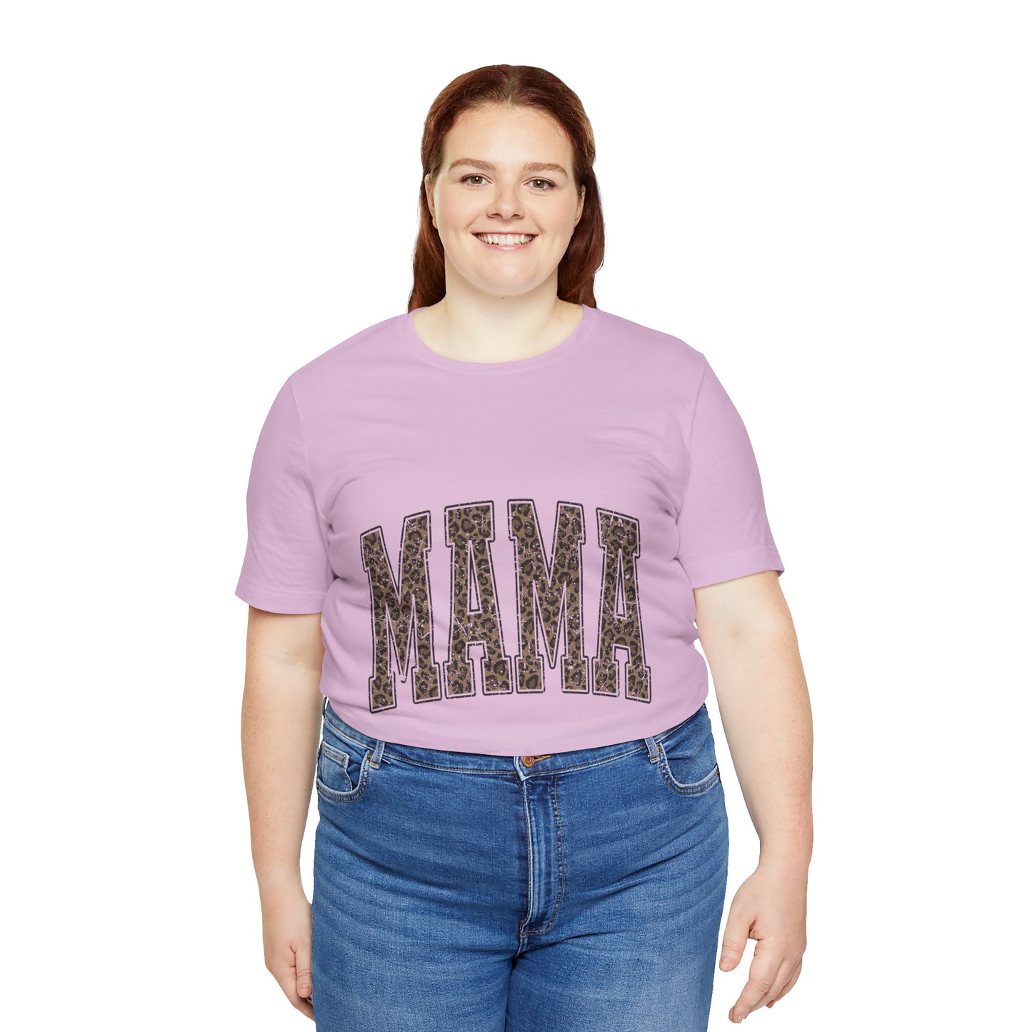 Leopard Mama Jersey Short Sleeve Tee