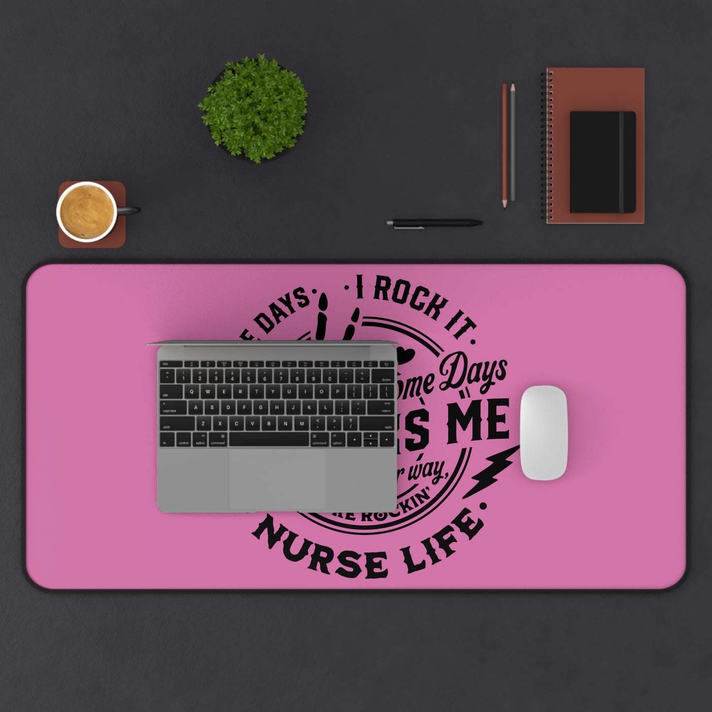 Nurse Rocks Desk Mat