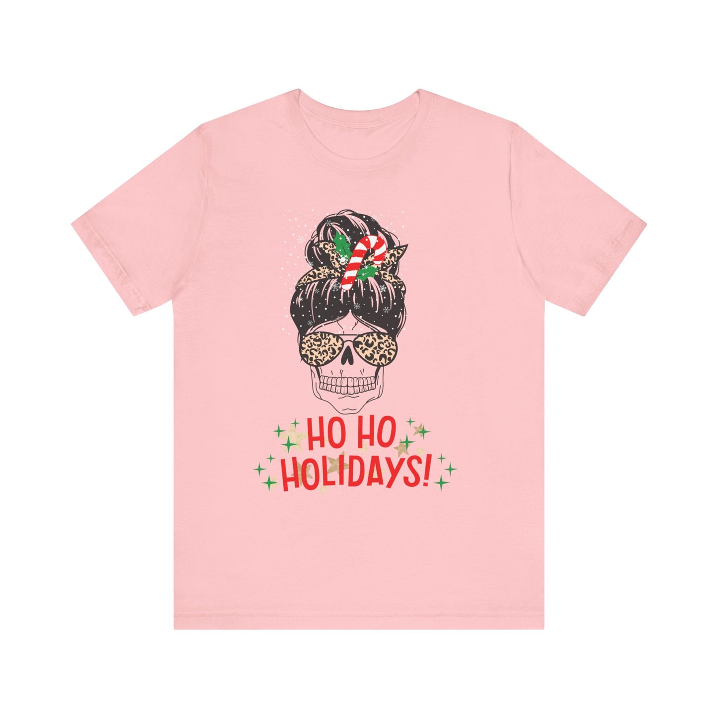 Ho Ho Holidays Jersey Short Sleeve Tee