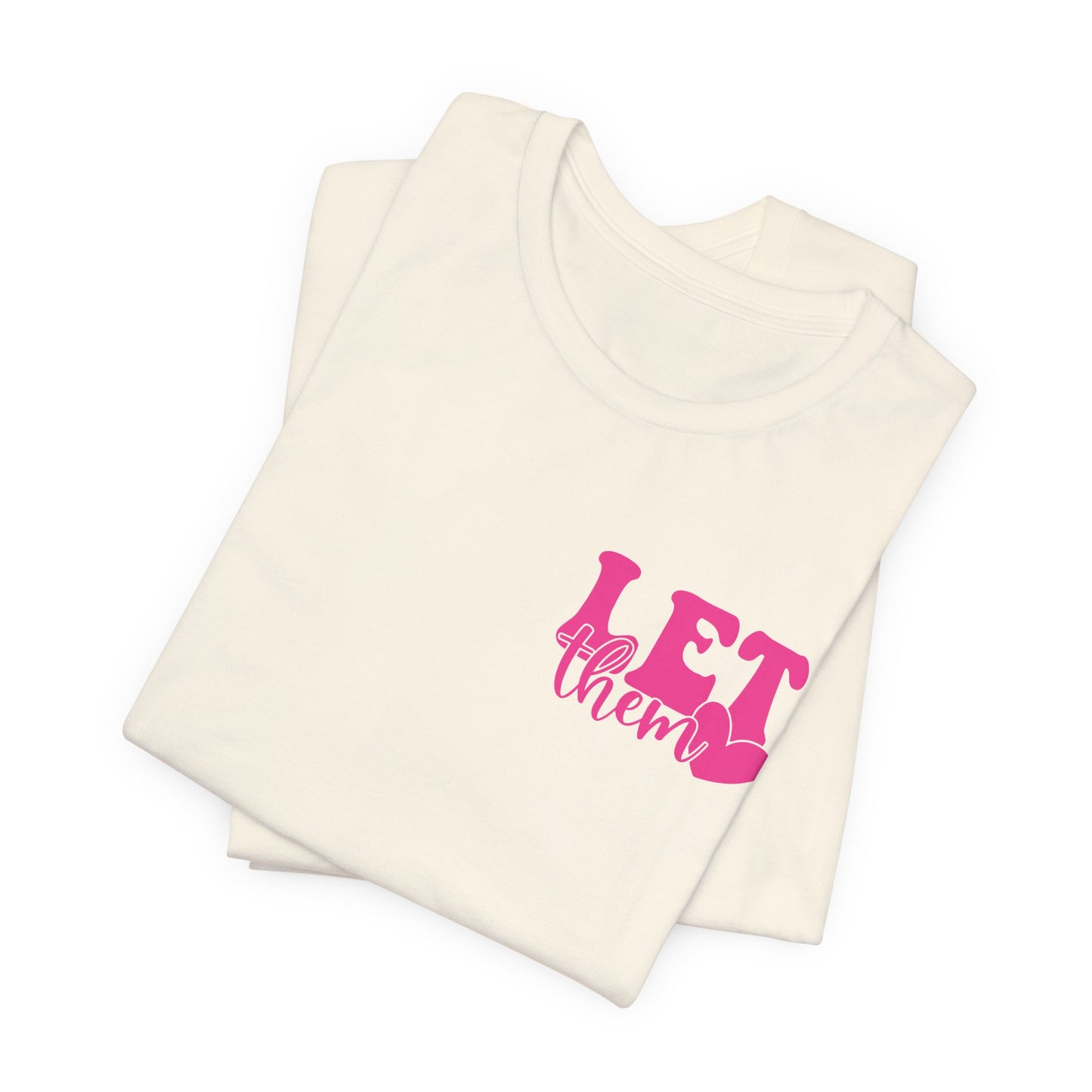 Let Them Jersey Short Sleeve Tee