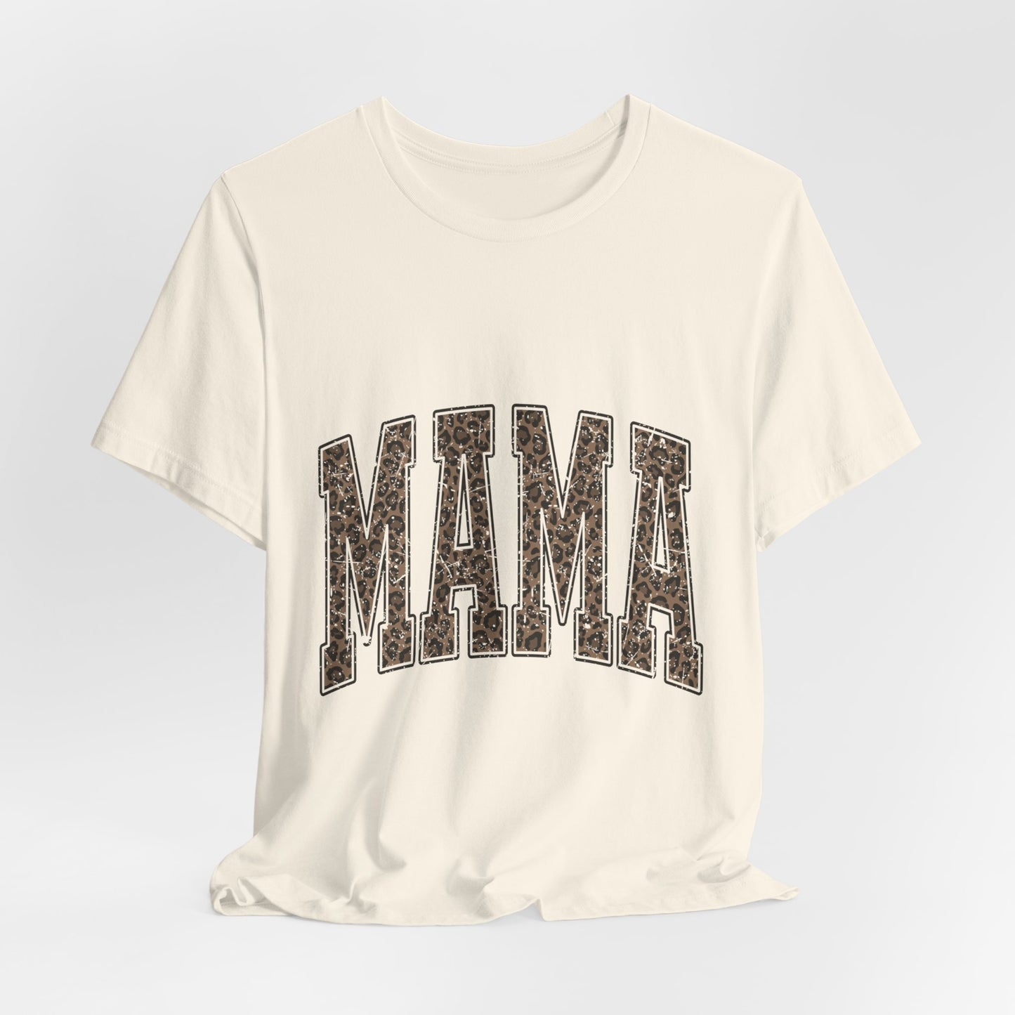 Leopard Mama Jersey Short Sleeve Tee