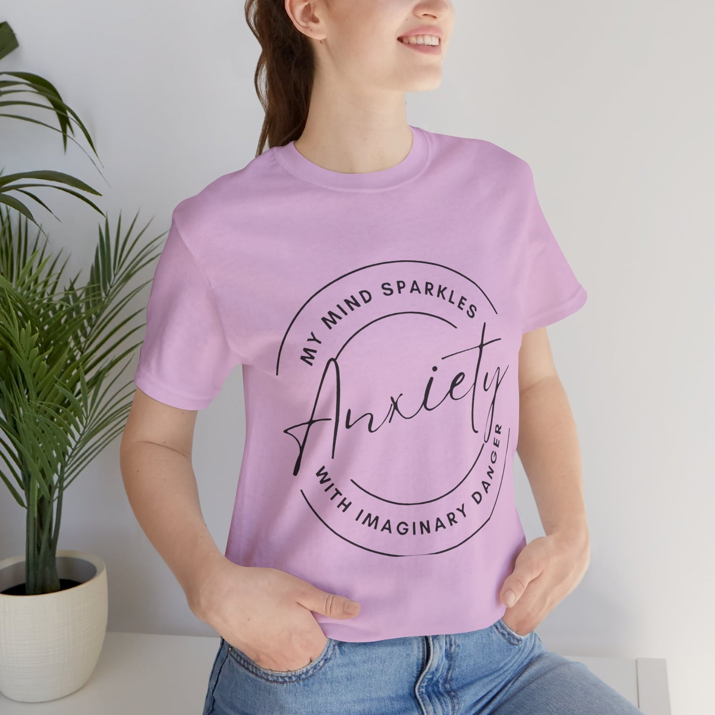 Anxiety Jersey Short Sleeve Tee