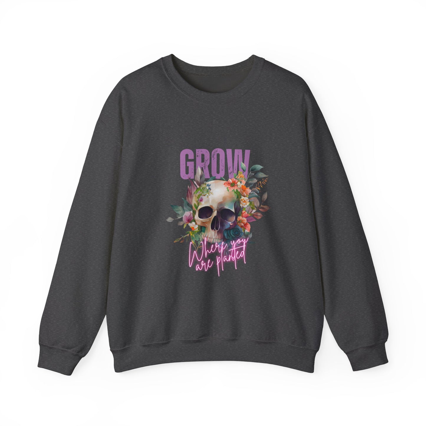 Grow Where You are Planted Heavy Blend™ Crewneck Sweatshirt