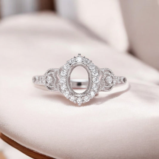 Ophelia Ring – cremation and breastmilk keepsake ring, view 2