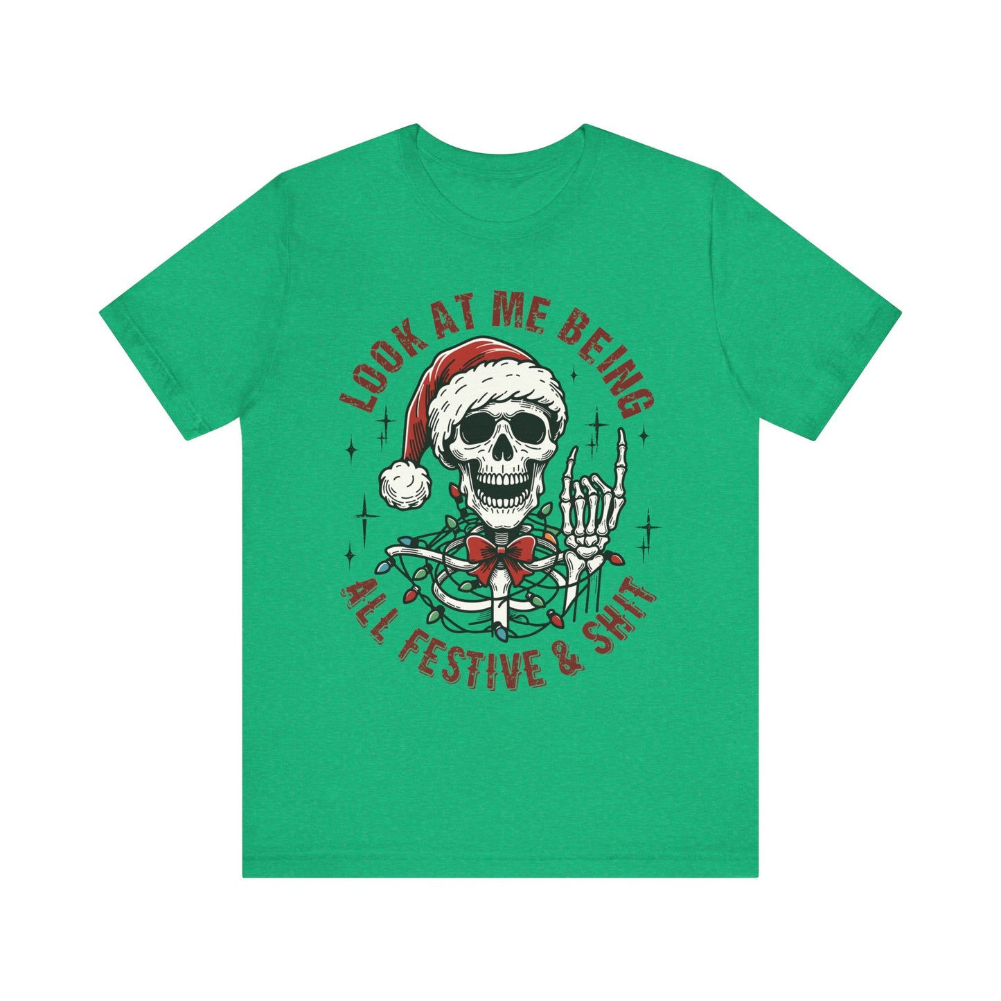 Festive Jersey Short Sleeve Tee