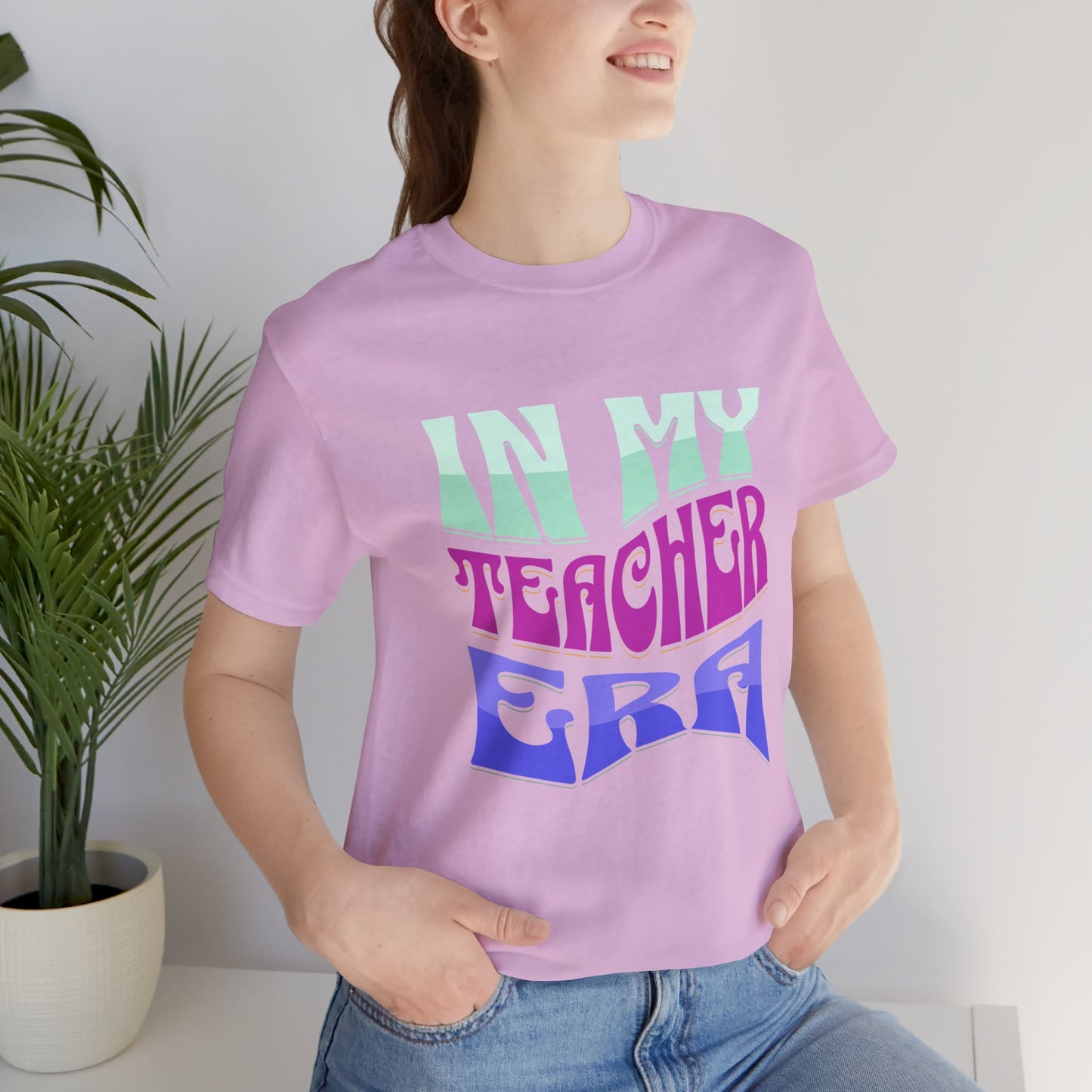 In my teacher ERA Jersey Short Sleeve Tee