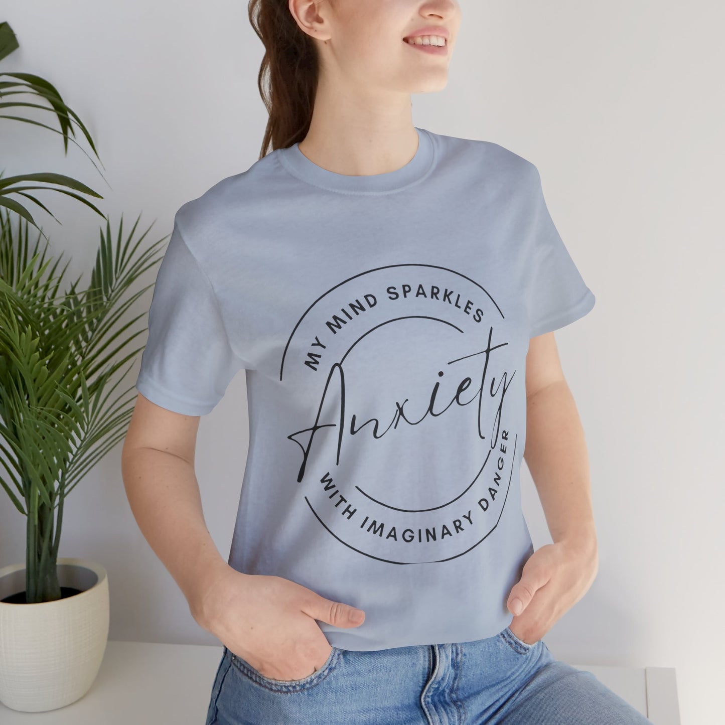 Anxiety Jersey Short Sleeve Tee