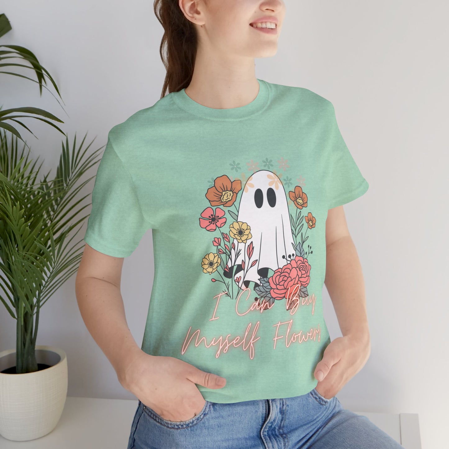 I Can Buy Myself Flowers Jersey Short Sleeve Tee