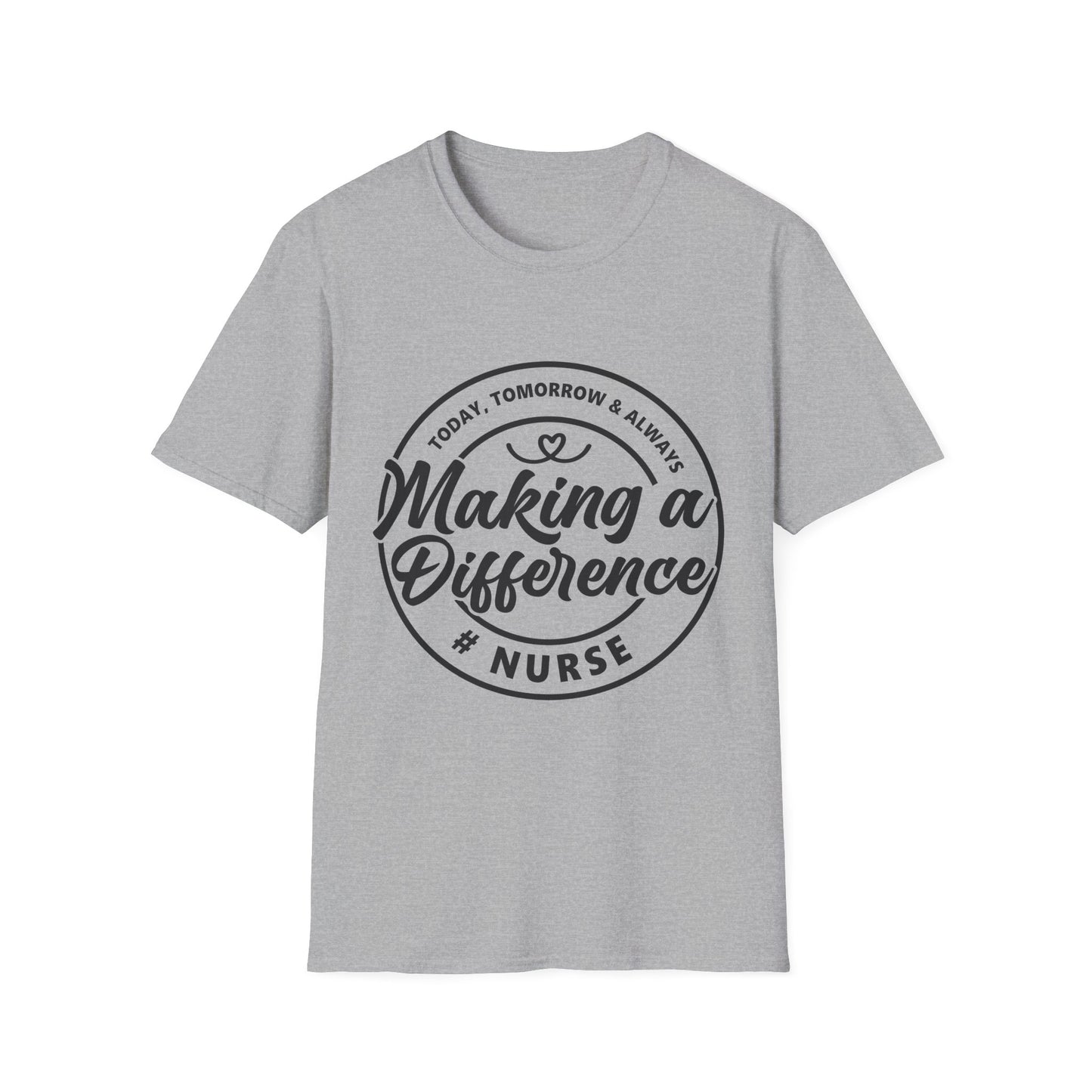 Nurse Making a Difference Softstyle T-Shirt