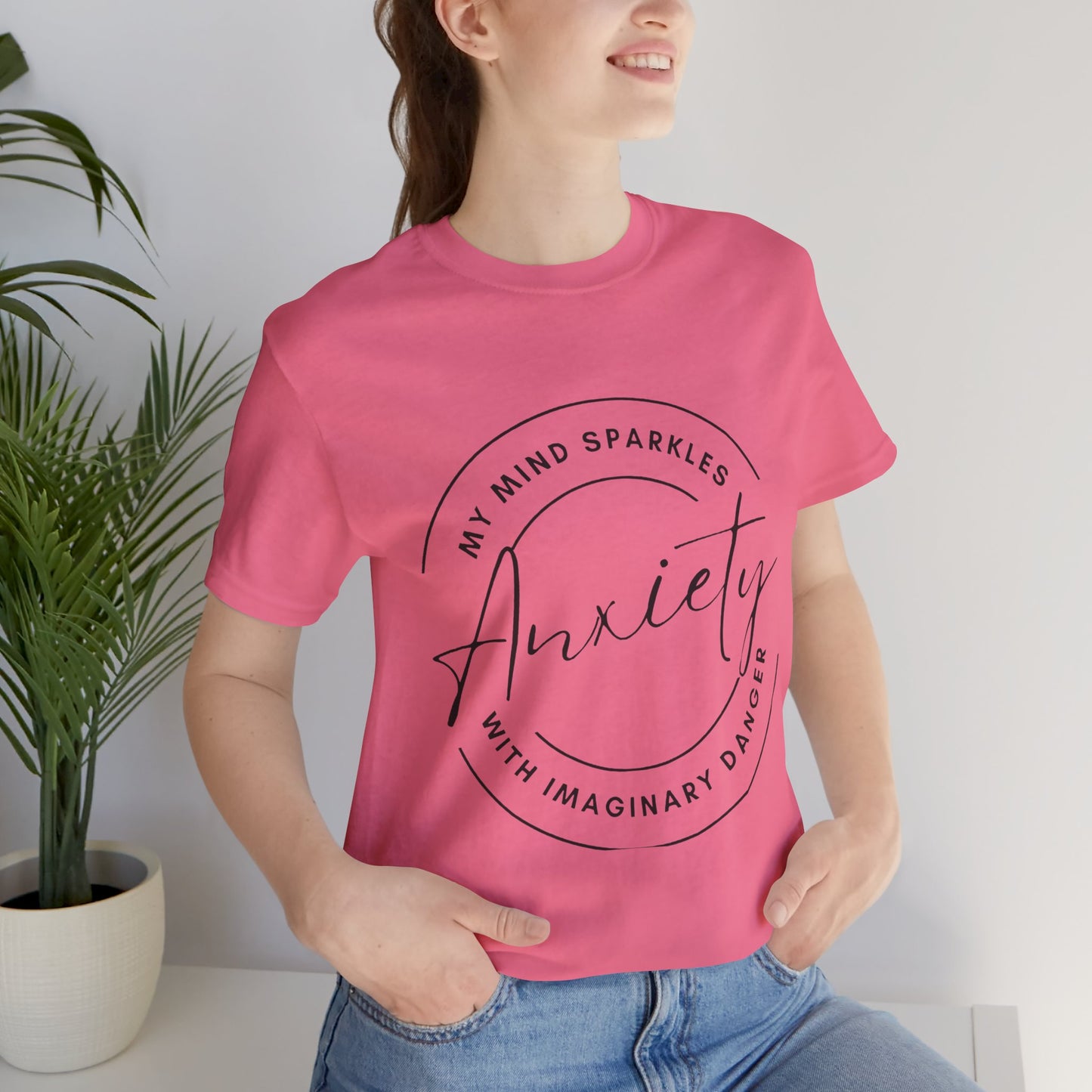 Anxiety Jersey Short Sleeve Tee