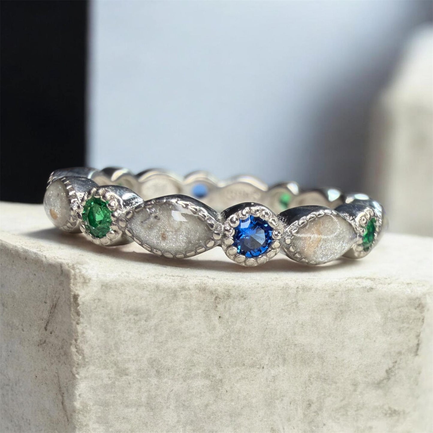 Bella Ring Full Birthstone Band